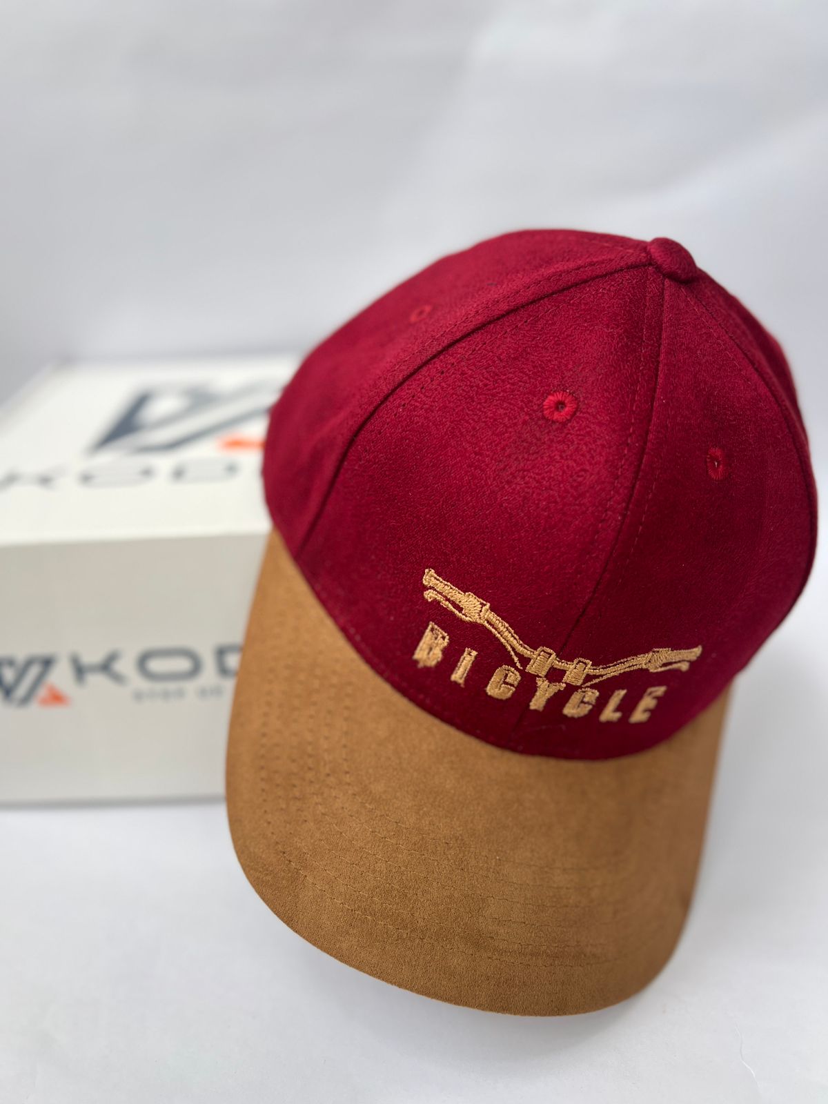 WhatsApp Image 2025-10-08 at 11.13.28_1bbefc4c Bicycle Series (Dark Maroon & Camel Brown) - Image 1